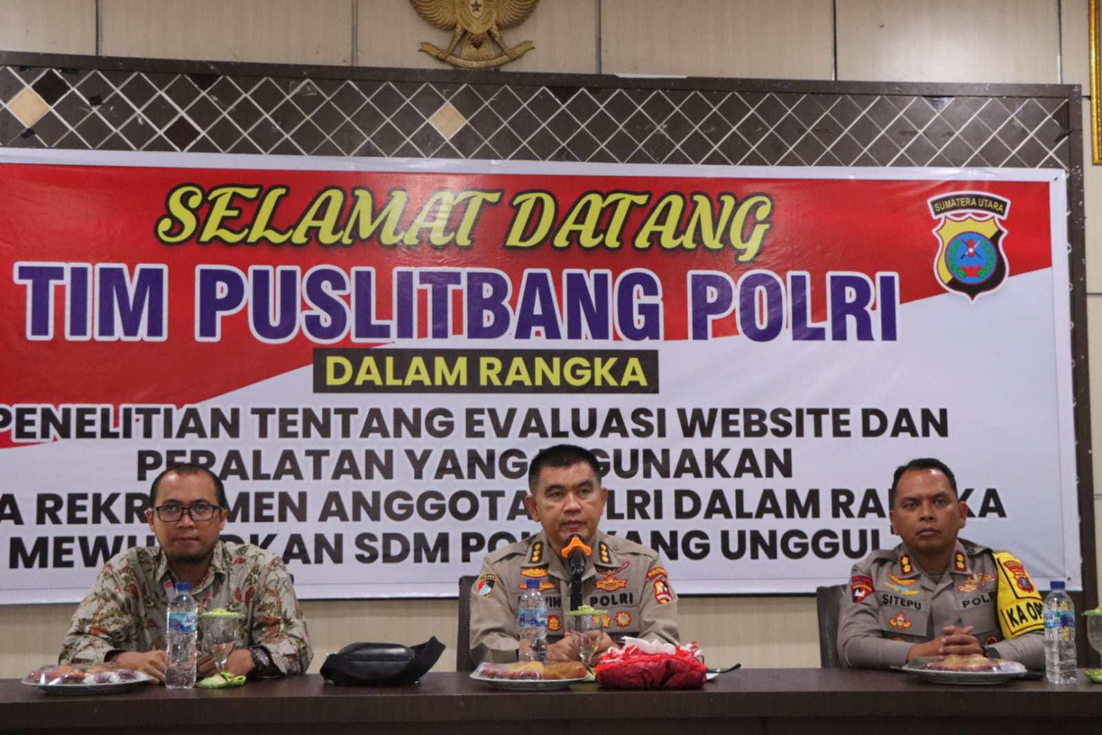 Penelitian Puslitbang Polri Di Polda Sumut Dan Polres Jajaran